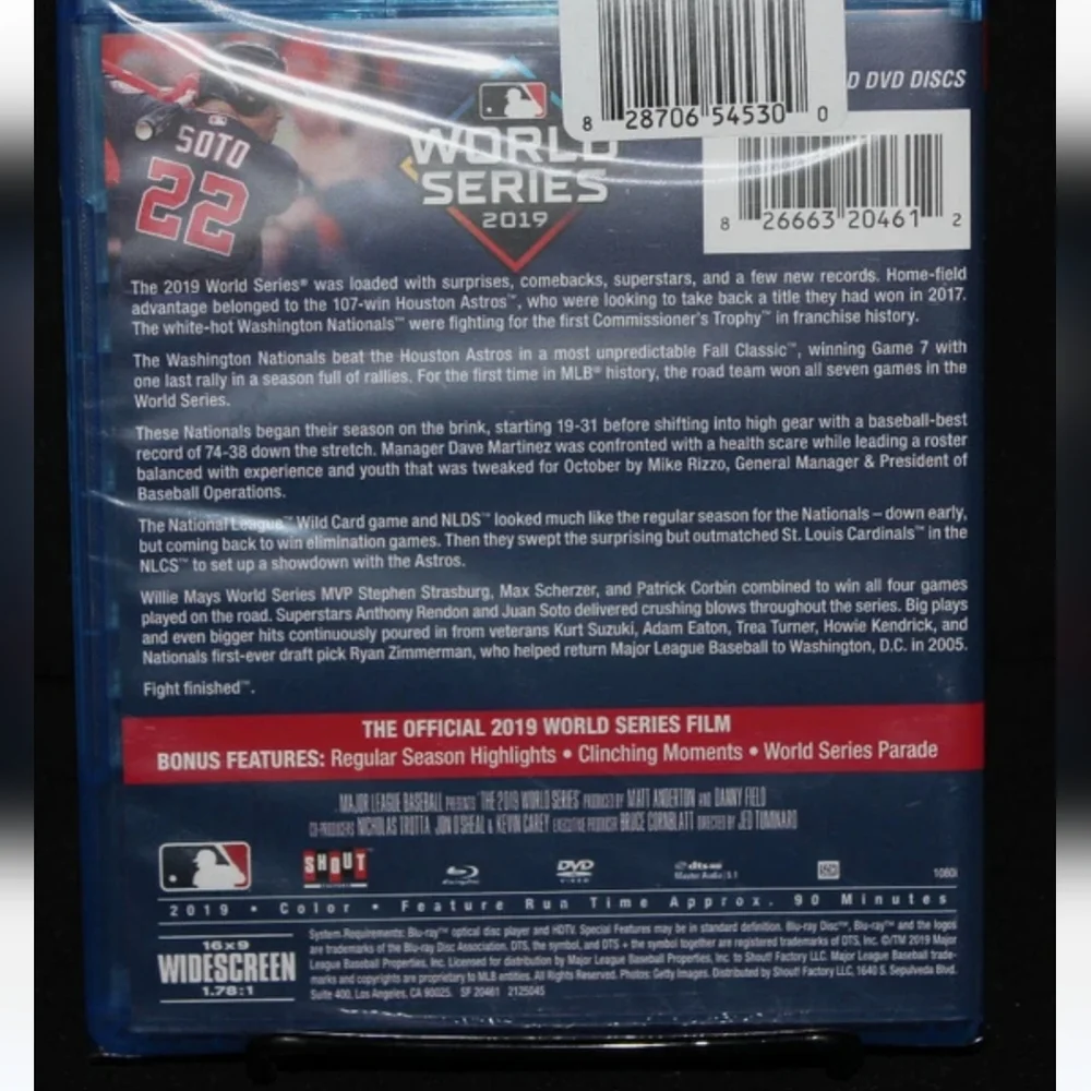 2019 World Series Champions Blu-ray